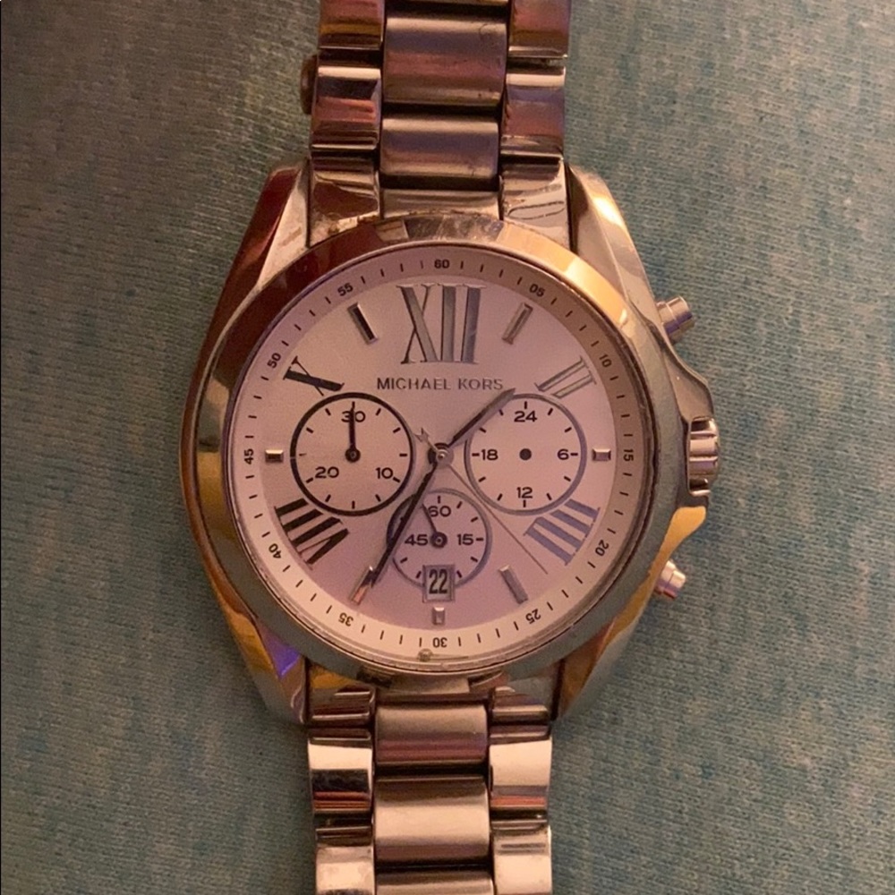 Micheal KoRs Silver Watch